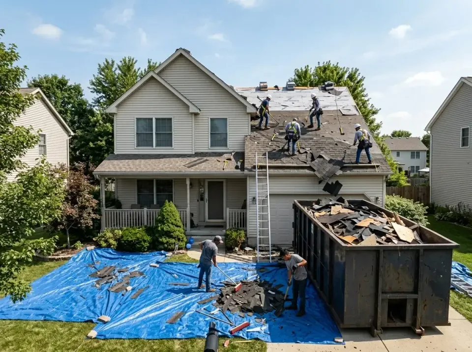 roof-replacement-debris-remova-004 — frequently asked questions, Cheapest Dumpster Rentals in Gooding, ID